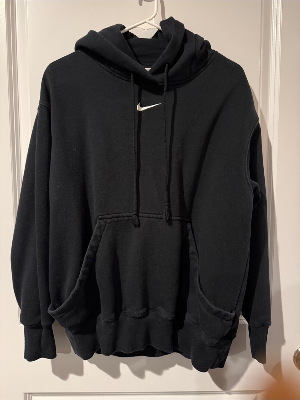 Women’s Nike Phoenix Fleece Black Pullover Hoodie